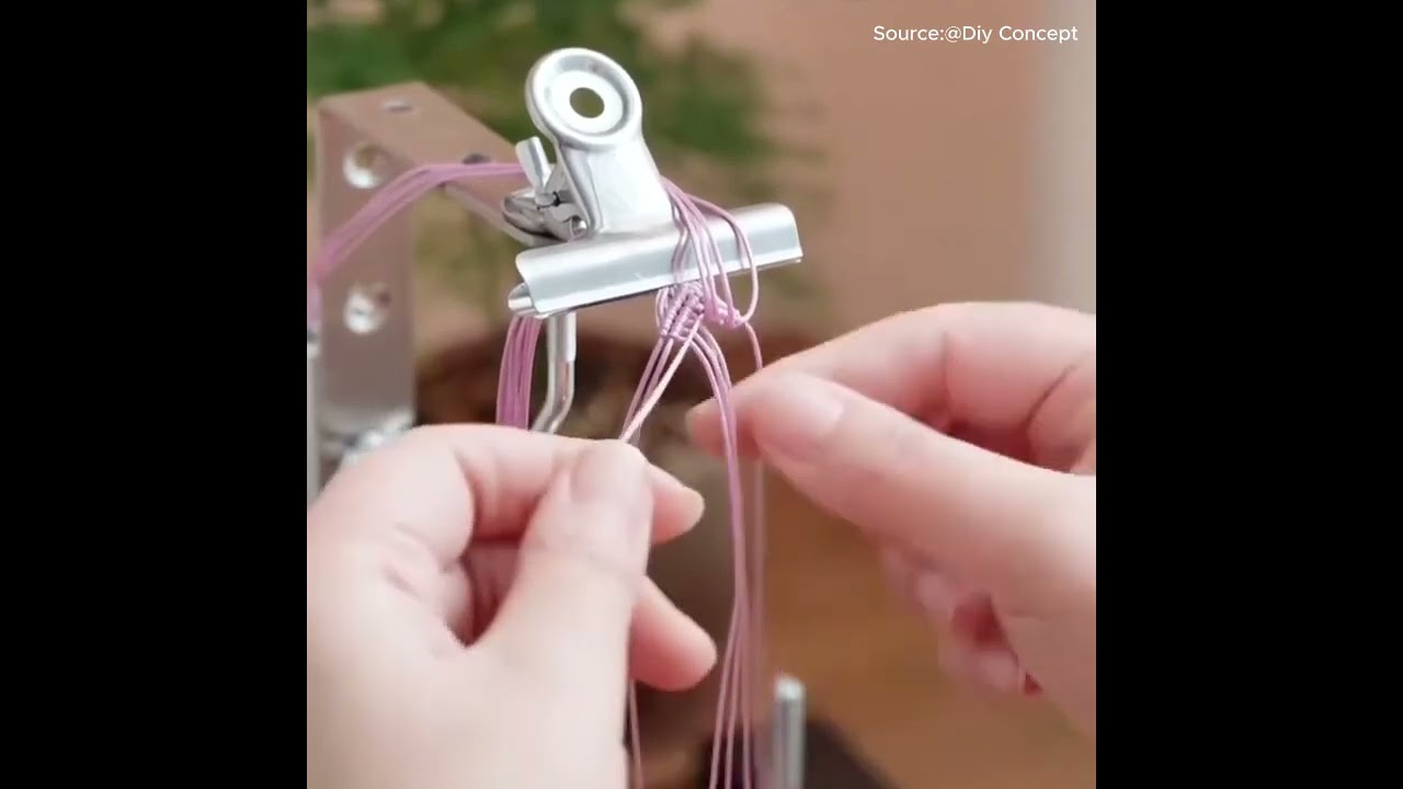 From Zero to Hero: Making the HARDEST Macrame Bracelet on YouTube..