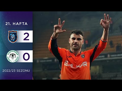 M. Başakşehir (2-0) A. Konyaspor | 21. Hafta - 2022/23