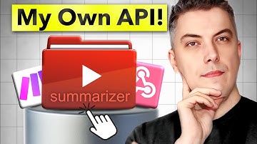 I built my own YouTube Summarizer API