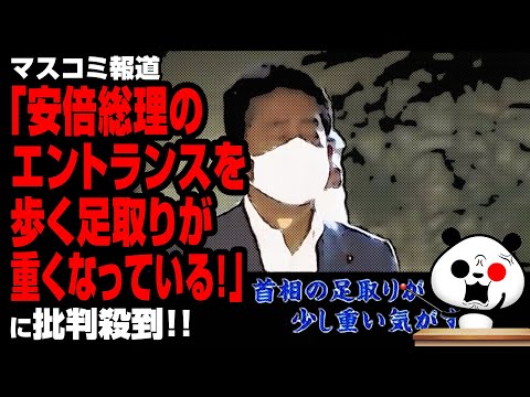 ゆるパンダのネットの話題ch 2020年8月14日 マスコミ「安倍総理の足取りが重いので測定しました」が話題