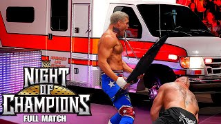 FULL MATCH - Cody Rhodes vs Brock Lesnar Falls Count Anywhere Match WWE Night Of Champions 2023