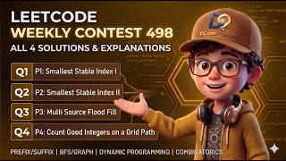 Weekly Contest 498 | All Problems Solution Explained | LeetCode | 3903 | 3904 | 3905 | 3906