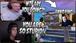 Tfue & Cloak Get ANGRY At 72Hrs After He STREAM SNIPES Them During The Pop-Up Cup & RUINS The Game..
