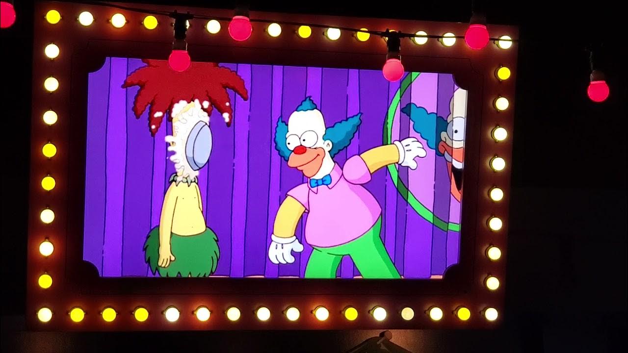 Simpsons Ride Lobby YouTube