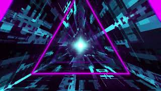 Triangle Tunnel Background Loop Hd || Led Wall Vjloop Background Hd || Led wall video Background Hd