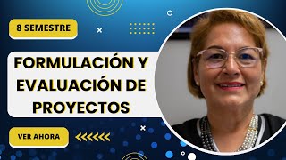 FORMULACIÓN Y EVALUACIÓN DE PROYECTOS