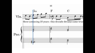 SMG4 - The End | Violin + Piano Notes
