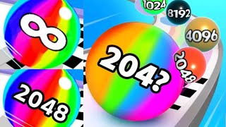 Numbers Ball Run 3D vs Ball Run 2048 Merge Number vs Ball Run Infinity gameplay