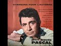 Jean claude pascal  33 trs stro la voix de son matre fdlp 1101 1961 nouveau mix