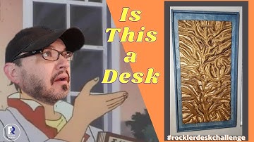 Wall Art Murphy Desk #rocklerdeskchallenge