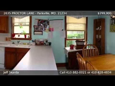 2635 PROCTOR LANE, Parkville, MD home video tour