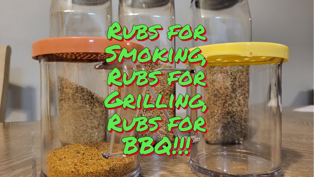 Barbecue Rubs, Rubs for Smoking, Rubs for Grilling made Simple!! BBQ