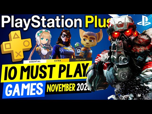 PS Plus November 2023 FREE PS4 and PS5 games - Forspoken, LEGO Star Wars  and Stray, Gaming, Entertainment