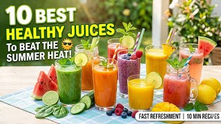 Stop Drinking Soda! Try These 10 Refreshing Healthy Juices Instead! Details