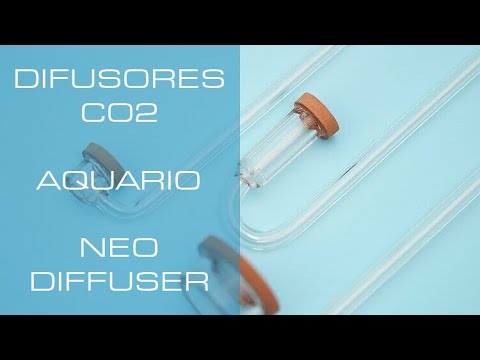 Acuario Neo difusor co2 en tamaño largo medio y mini