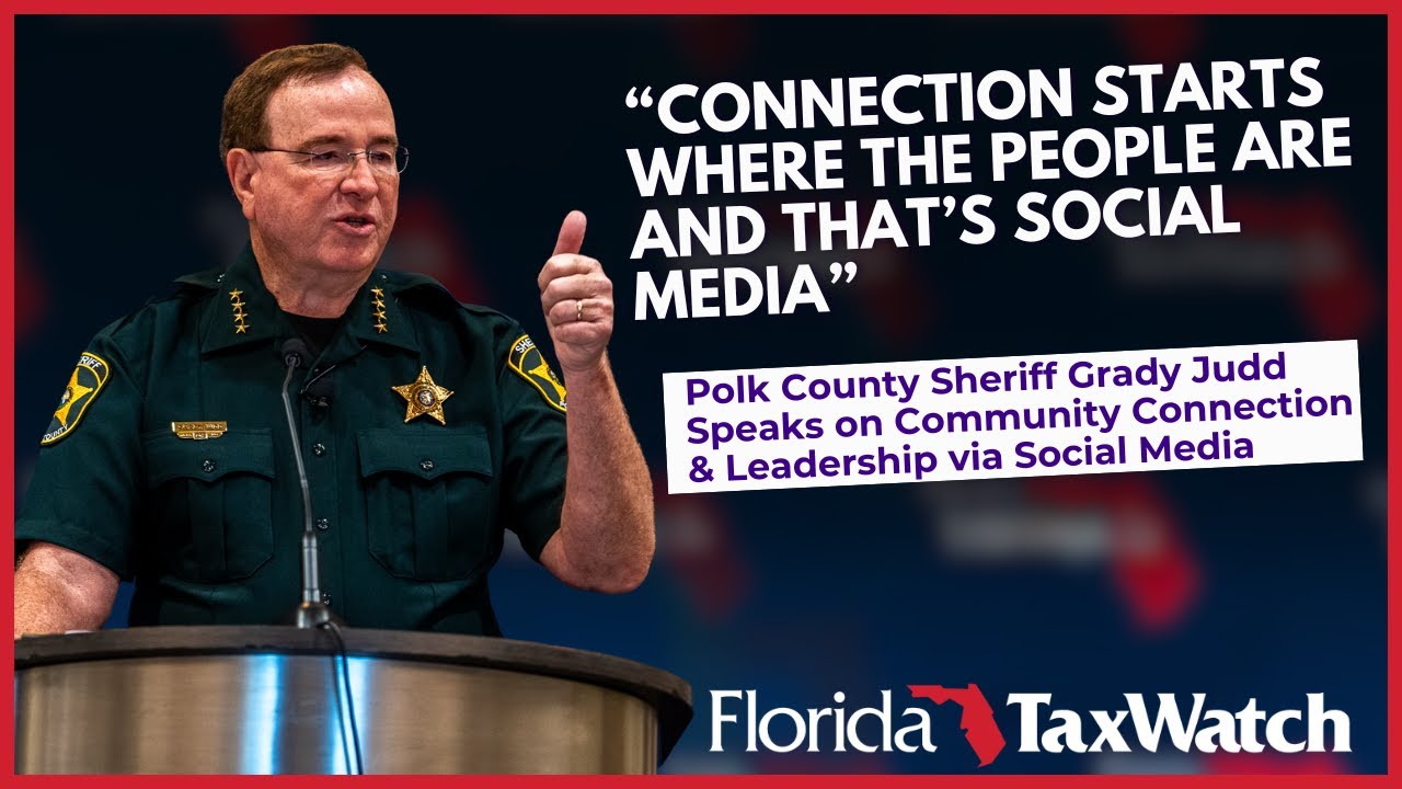 46th Annual Meeting: Polk County Sheriff Grady Judd speaks on Community ...