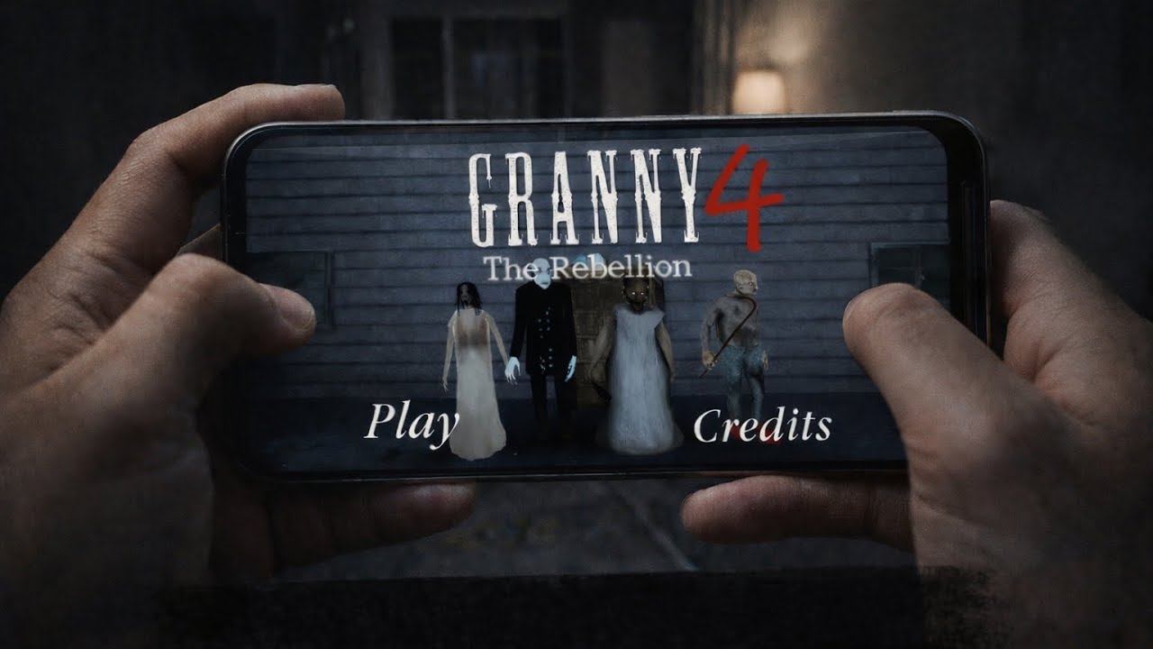 Granny 4 horal game on the best game Khatarnak Khatarnak game aur I like mobile 📱 game without PC 