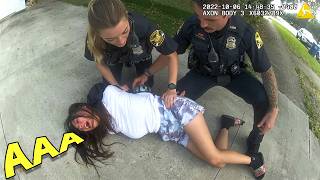 21-Year-Old Woman Panics During DUI Arrest