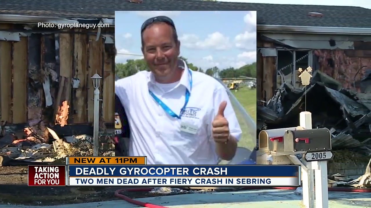 2 dead, 1 injured after gyrocopter crashes into mobile home park ...