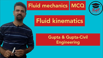 Fluid kinematics I MCQ I Fluid mechanics I Gupta & Gupta Civil Engineering I Lec-05