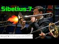 Trombone Excerpt: Sibelius Symphony No. 7 - Sheet Music