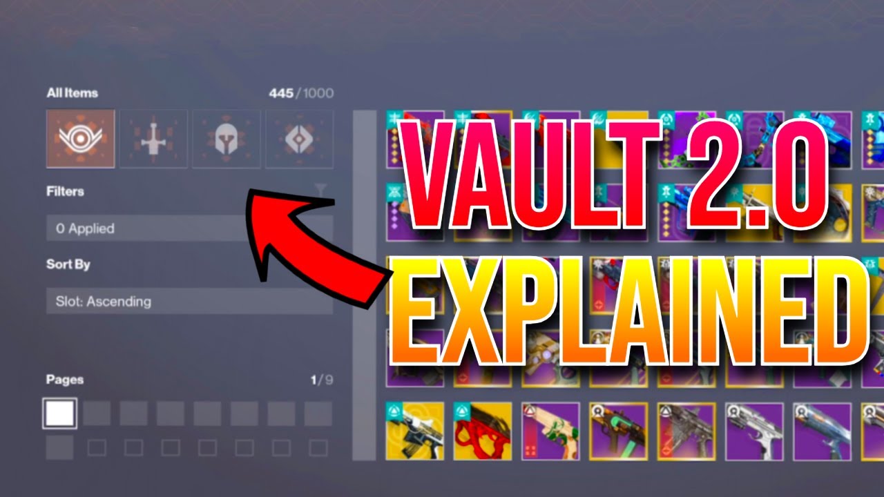 Объяснение новой системы хранилищ в Destiny 2 | Destiny 2 Renegades