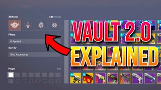 Destiny 2's New Vault System Explained | Destiny 2 Renegades