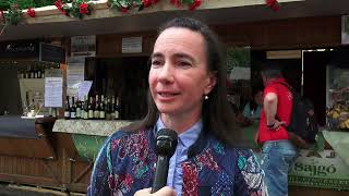 Sajgó Krisztina a tokaji borokról és a Sajgó Pincészetről beszélt a Szegedi Borfesztiválon (2023)