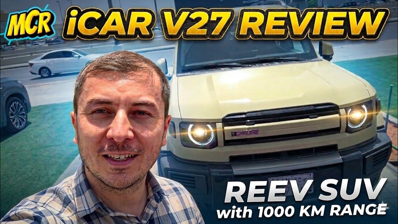 New iCAUR V27 REEV SUV 🚗 Full Exterior & Interior Walkaround KSA - YouTube