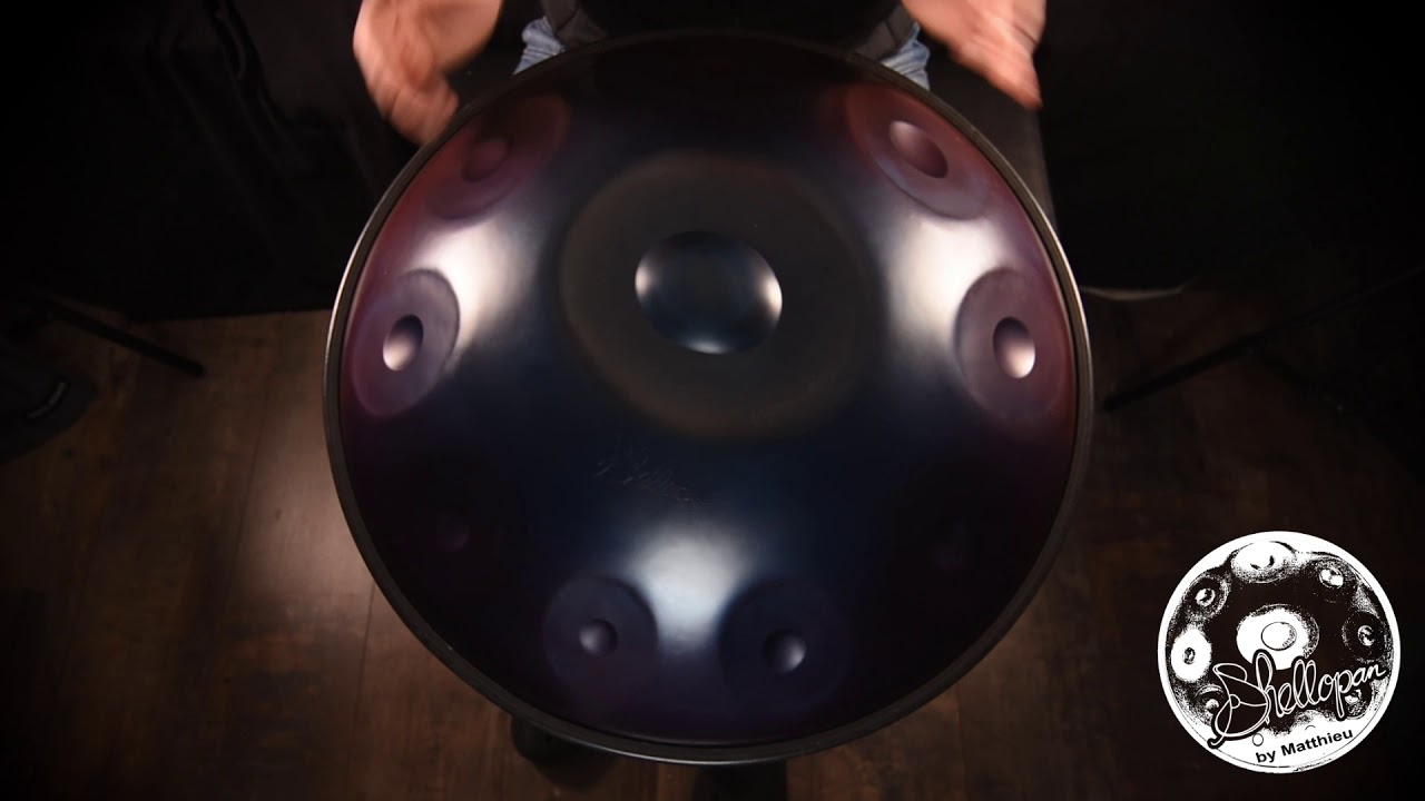Handpan - F minor 10 "Equinox extended" - Shellopan by Matthieu