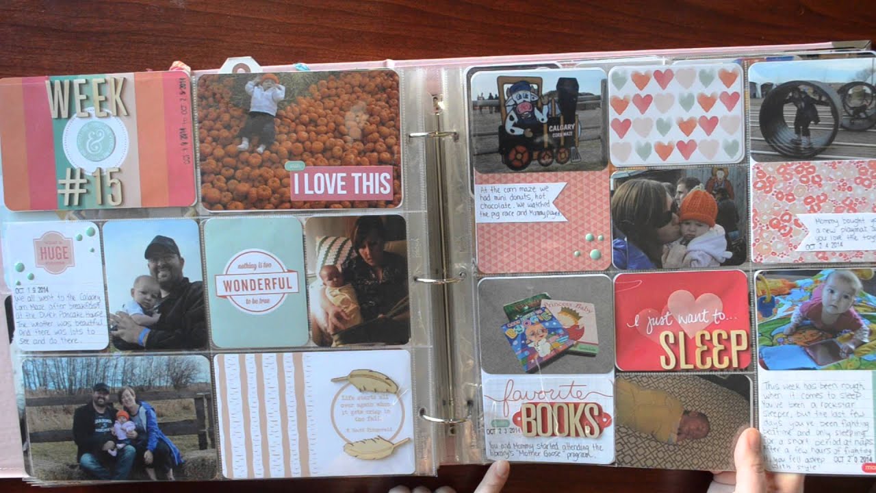 Project Life Share Video - Baby Album