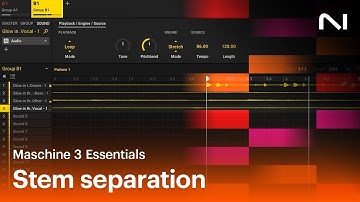 Remix tracks with stem separation in Maschine 3 | Native Instruments