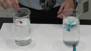 Convection and Diffusion Demo: Hot and Cold Water