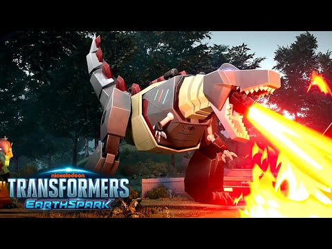 Grimlock Roars! | Transformers: EarthSpark | Animation | Transformers Official