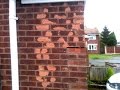 Bricklaying How to replace frost damaged bricks