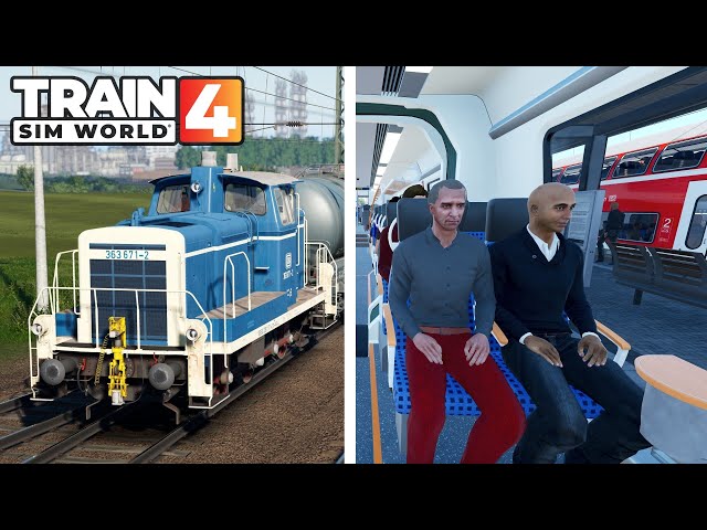 Dinas Jadi Pelangsir Dan Antar Penumpang - Train Sim World 4 Indonesia class=