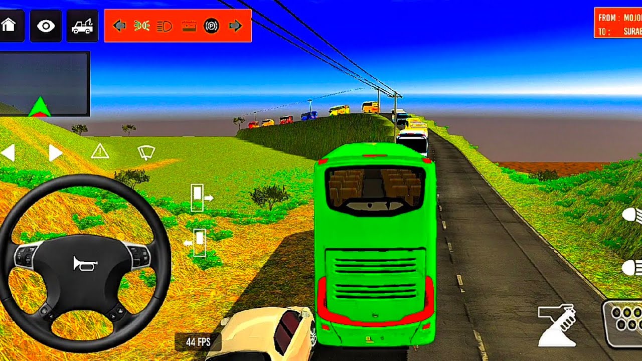 euro coach bus simulator 😭🚌|| new coach bus simulator part- 01 Android gameplay 5