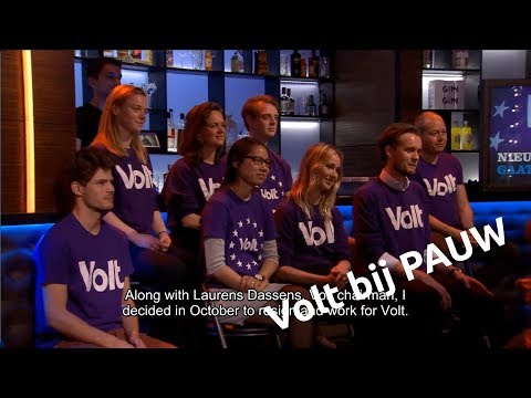 Volt bij Pauw