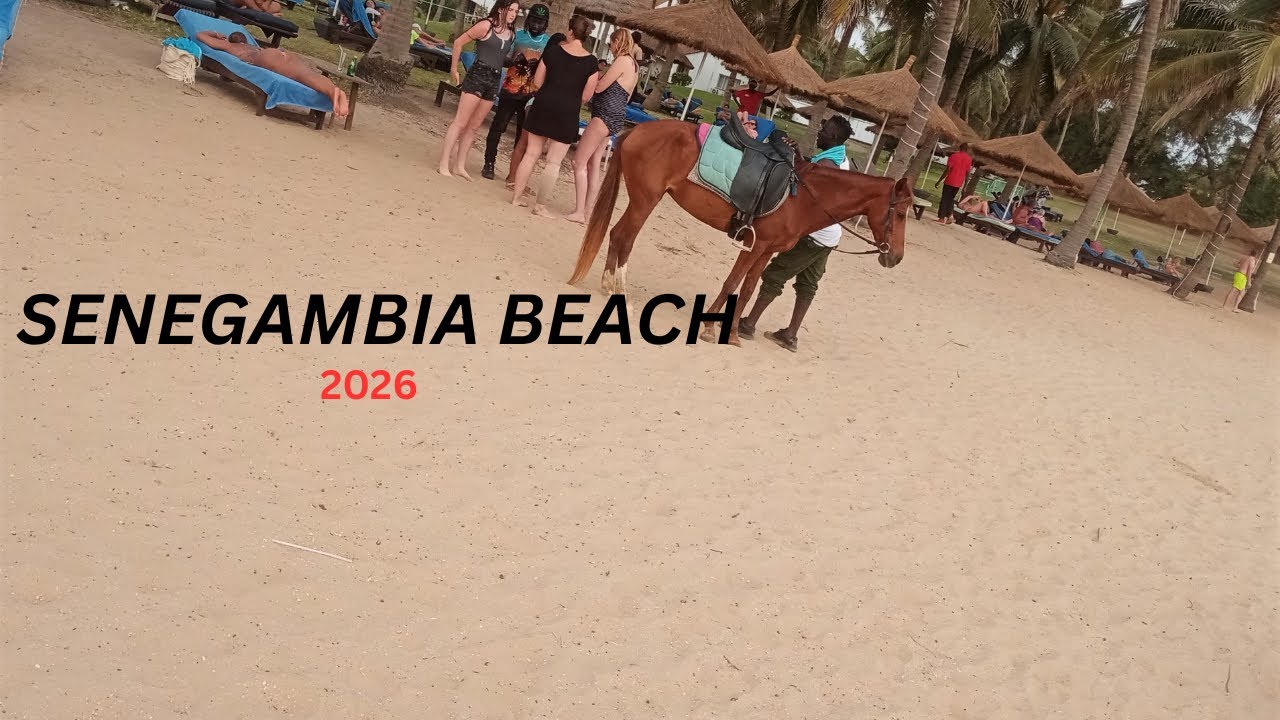 Beach Life In Gambia: SeneGambia Beach Is Always Hot.