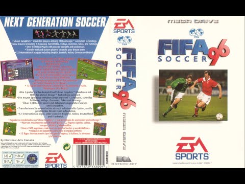 Видео: FIFA Soccer 96 (Sega Genesis): 1994 FIFA World Cup (Группа D: Греция vs Нигерия)