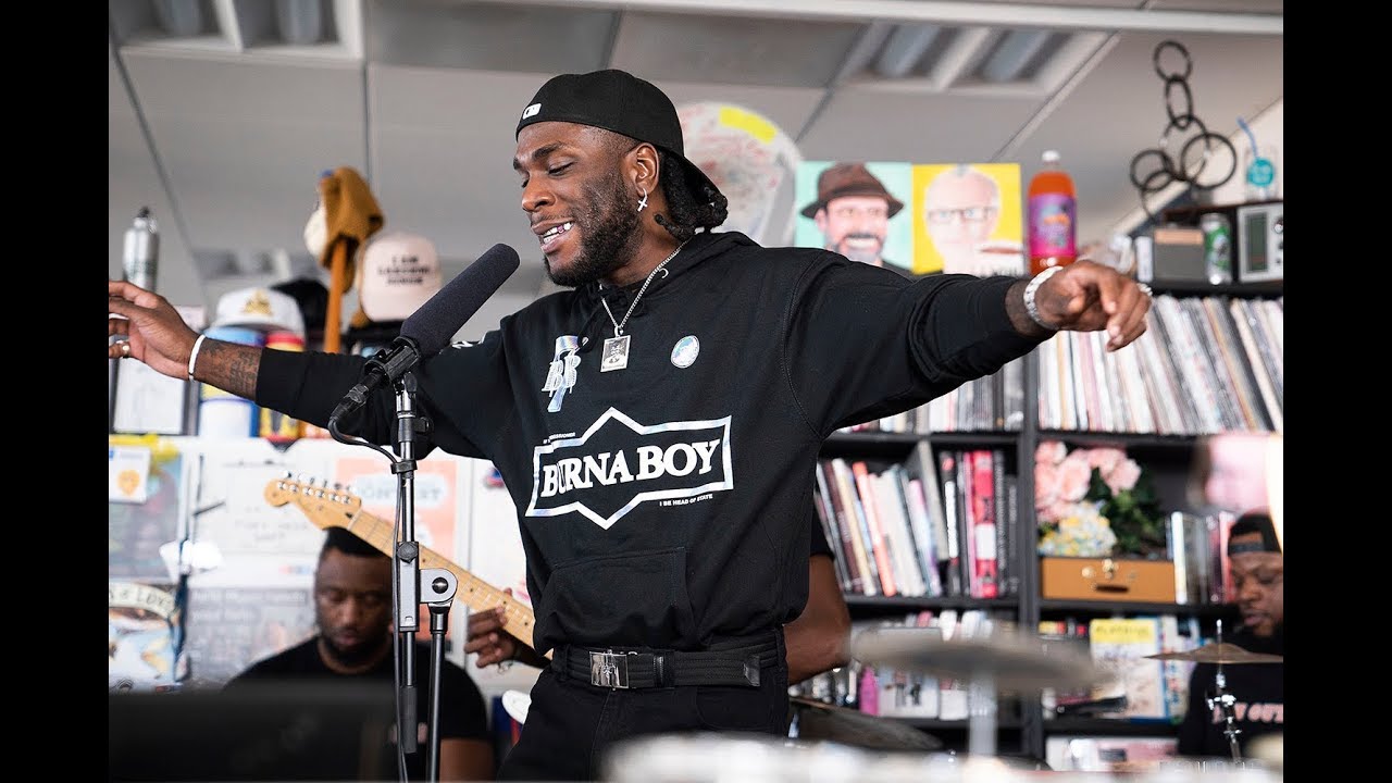 ⁣Burna Boy: NPR Music Tiny Desk Concert