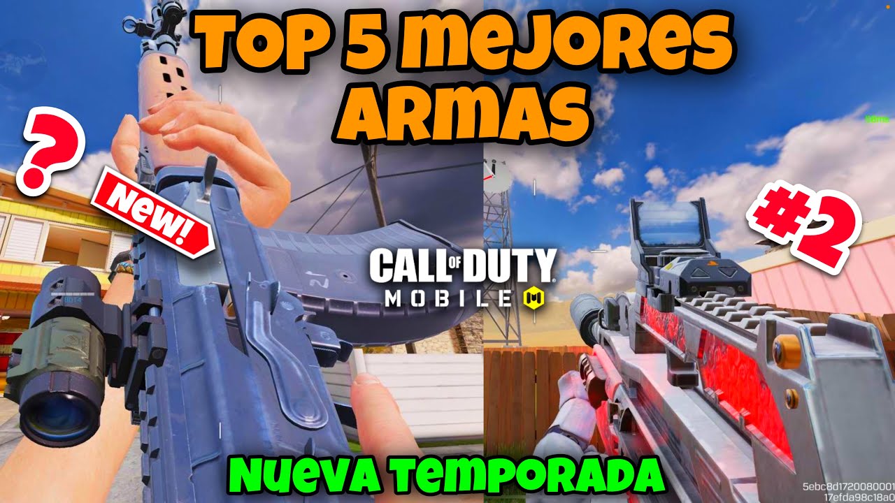 TOP 5 MEJORES CLASES de ARMAS para RANKED Y COMPETITIVO (NUEVA ...