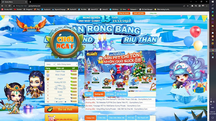 Hướng dẫn chơi game flash trên web