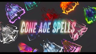 Elemental Conal Blasts - Unity VFX Pack