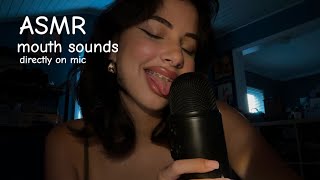 Asmr Mouth Sounds Directly On Mic