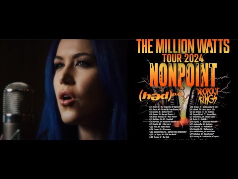 Alissa White-Gluz drops “A Song To Save Us All" + Nonpoint and (hed)p.e. tour 2024