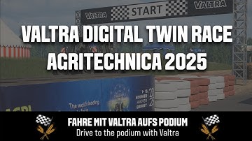 Valtra Digital Twin Race at Agritechnica 2025