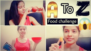I Only Ate Food In Alphabetical Order For 24 Hours | Only Healthy Food | Secret Blossom