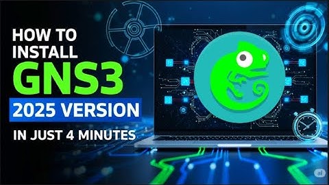 HOW to INSTALL GNS3 2025 VERSION in JUST 4 MINUTES