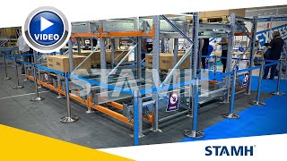 STAMH | Warehouse Automation for pallets | Atlas 2D Shuttle System | Склад и автоматизация за палета